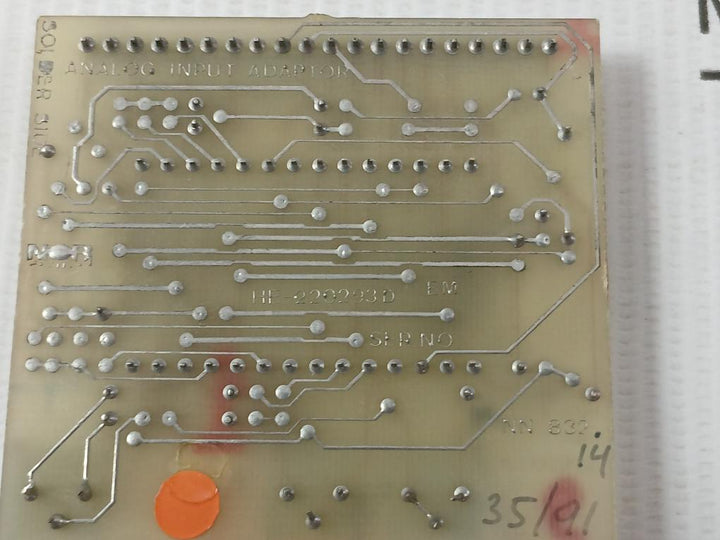 Nn-832.14 Norcontrol Analog Input Adaptor Pcb