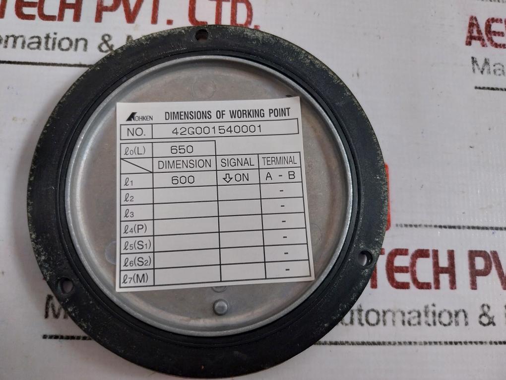 Nohken Fr24S-1P Magnetic Float Liquid Level Sensor Detector 15Va 1A Ac Max