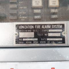 Nohmi Bosai Fac512A-8L Fire Alarm Panel For Engine Room