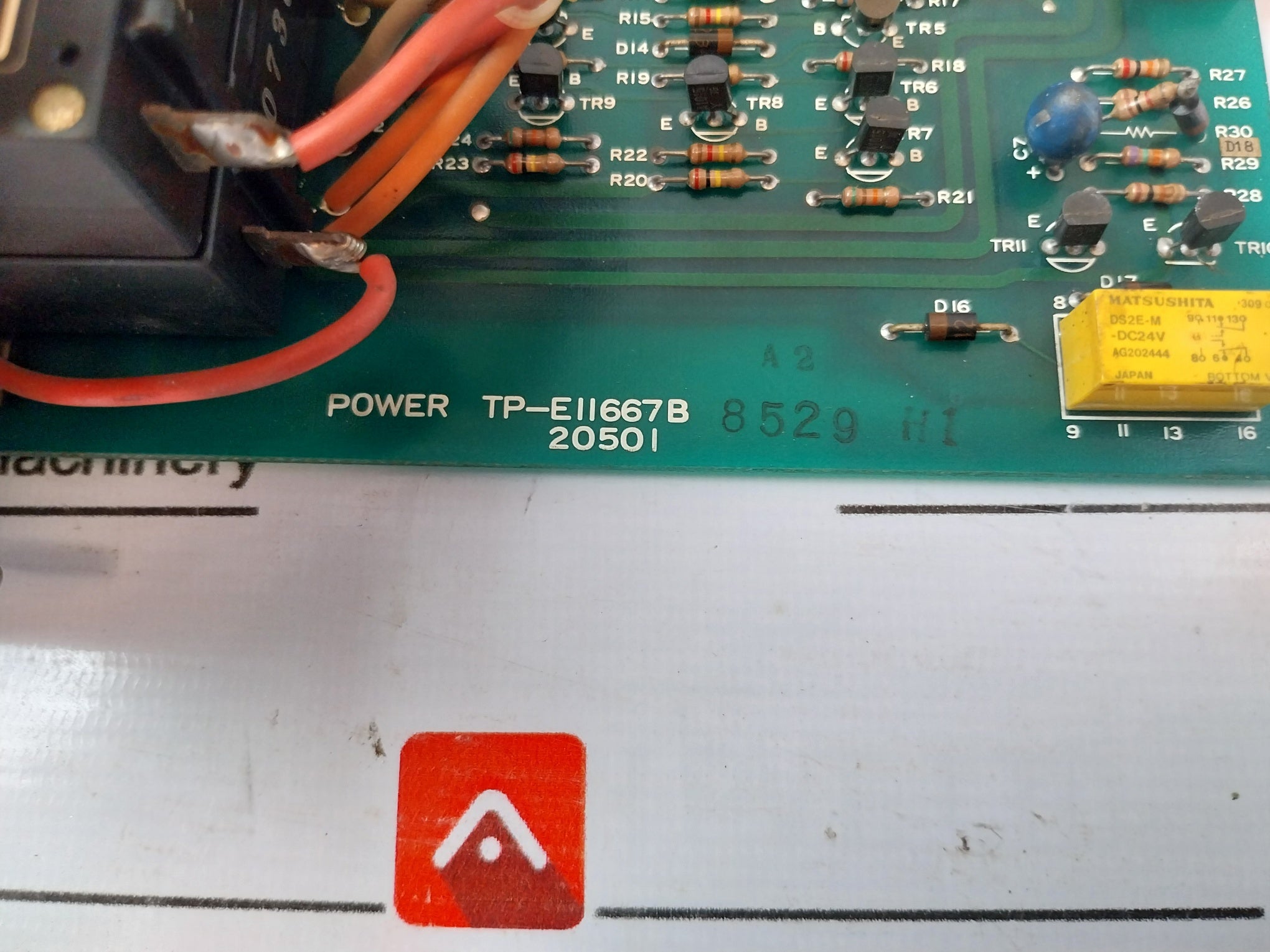 Nohmi Bosai Fac512A-8L Fire Alarm Panel For Engine Room