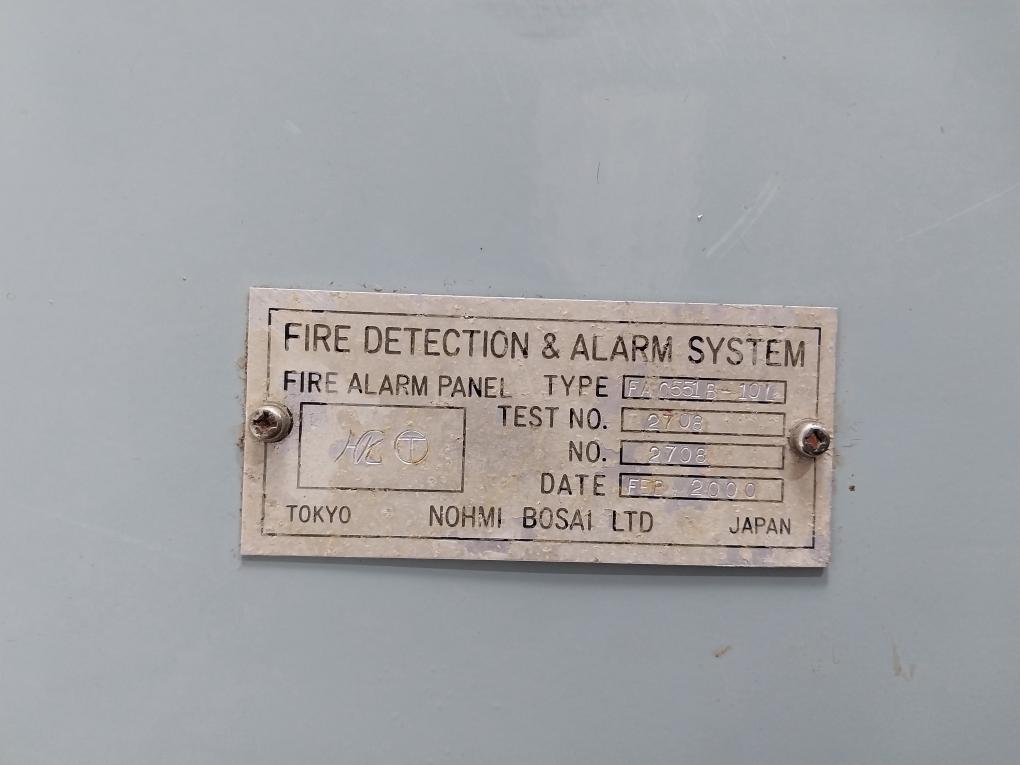Nohmi Bosai Fac551B-10L Fire Alarm Panel 100 M/M