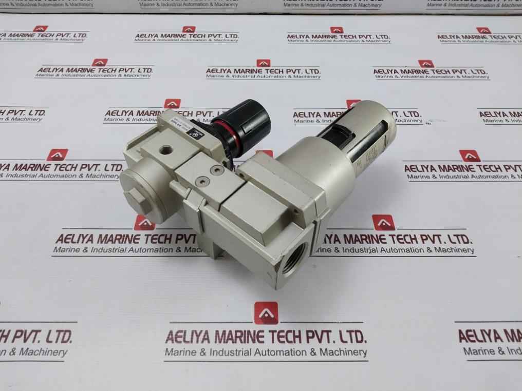 Nojpc Ar 5000 Filter Regulator And Lubricator (Frl) Unit 1Mpa 150Psi