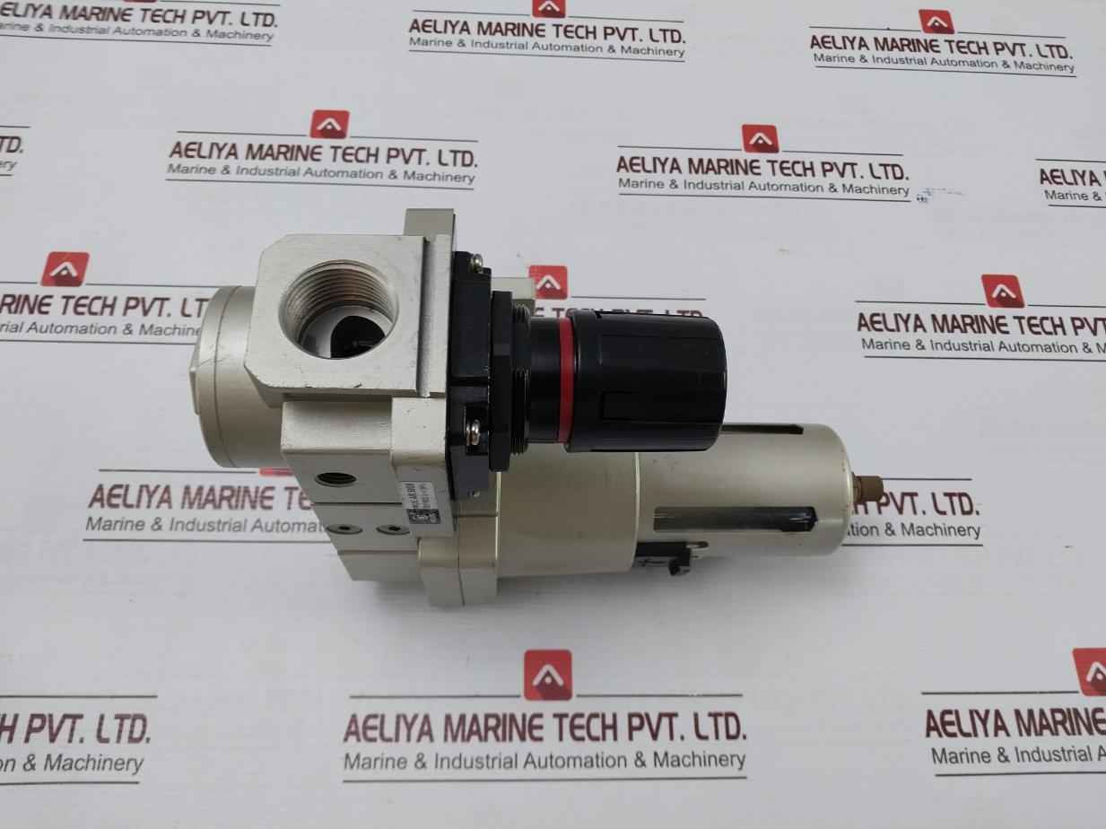 Nojpc Ar 5000 Filter Regulator And Lubricator (Frl) Unit 1Mpa 150Psi