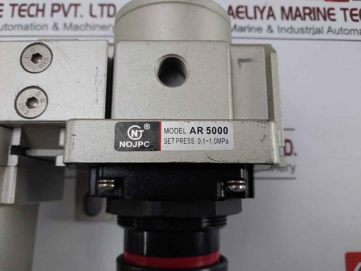 Nojpc Ar 5000 Filter Regulator And Lubricator (Frl) Unit 1Mpa 150Psi
