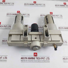 Nojpc Ar 5000 Pneumatic Filter Regulator Lubricator 0-150 Psi