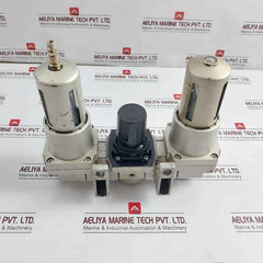 Nojpc Ar 5000 Pneumatic Filter Regulator Lubricator 0-150 Psi