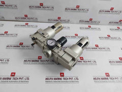 Nojpc Ar 5000 Pneumatic Filter Regulator Lubricator 0-150 Psi