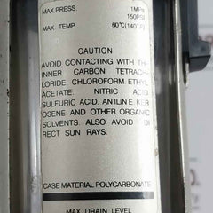 Nojpc Ar 5000 Pneumatic Filter Regulator Lubricator 0-150 Psi