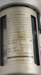 Nojpc Ar 5000 Pneumatic Filter Regulator Lubricator 0-150 Psi