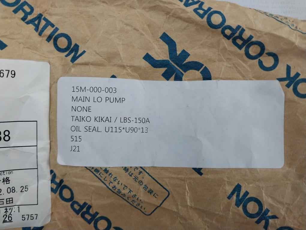 Nok Ap3932B High Pressure Oil Seal Lbs-150A 15M-000-003 J21