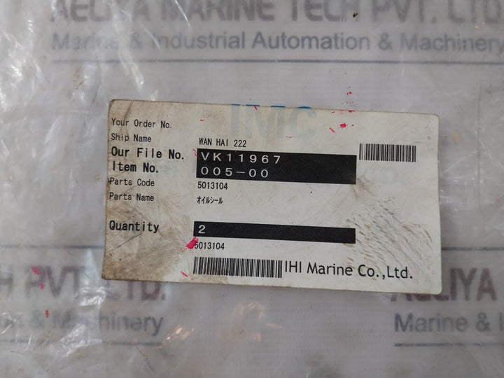 Nok Ap4624G Oil Seal 5013104