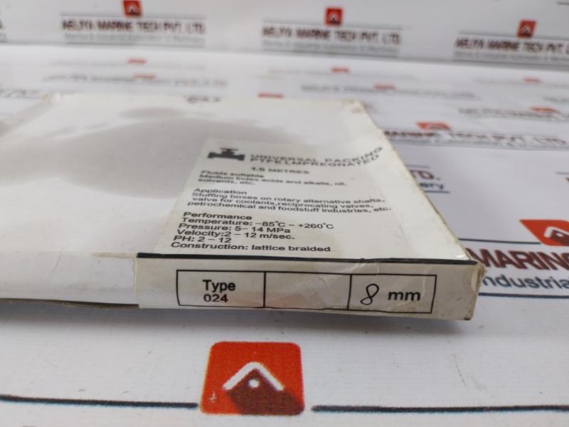 Non-asbestos Universal Packing Ptfe 5-14 Mpa 1.5 Metres