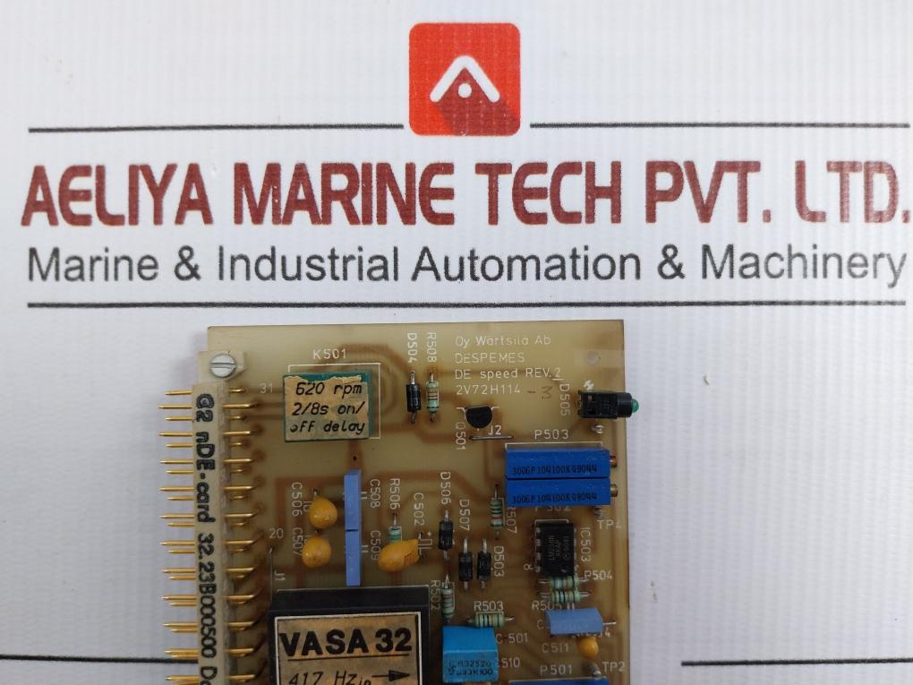 Non-destructive Evaluation Circuit Board Rev-2 Wartsila 2V72H114-3