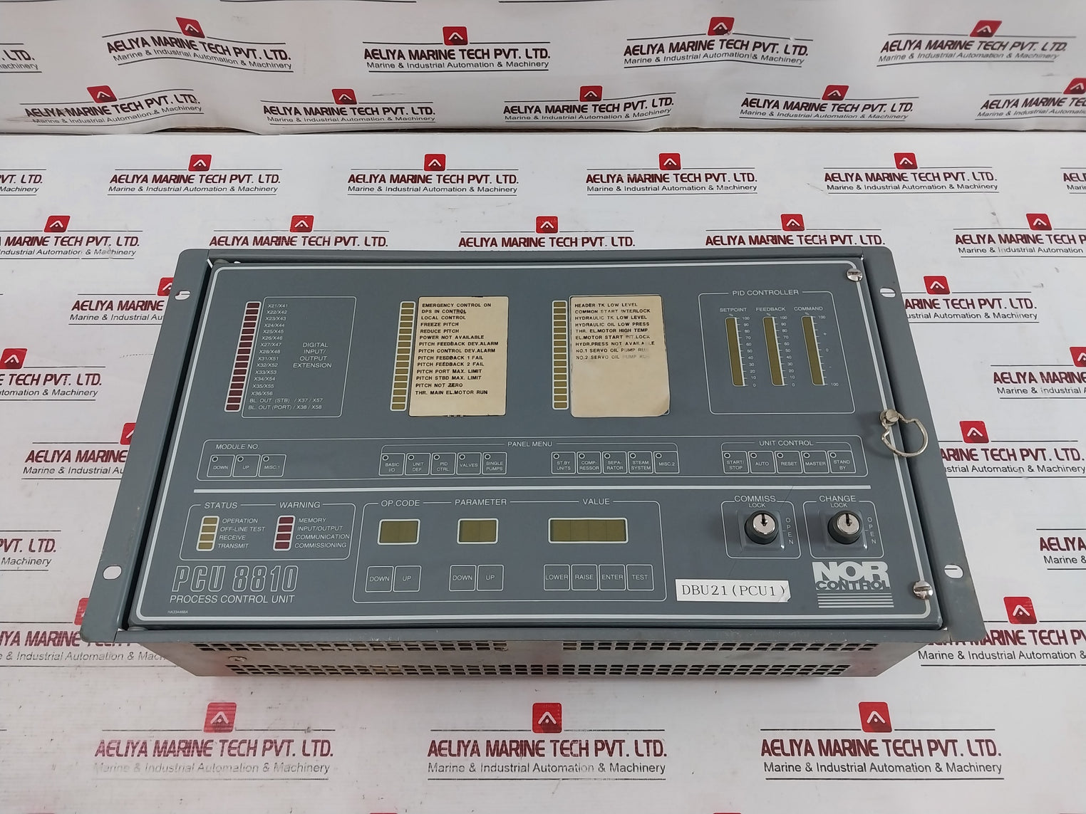 Nor Control Automation Pcu 8810 Process Control Unit 20-60 V Dc