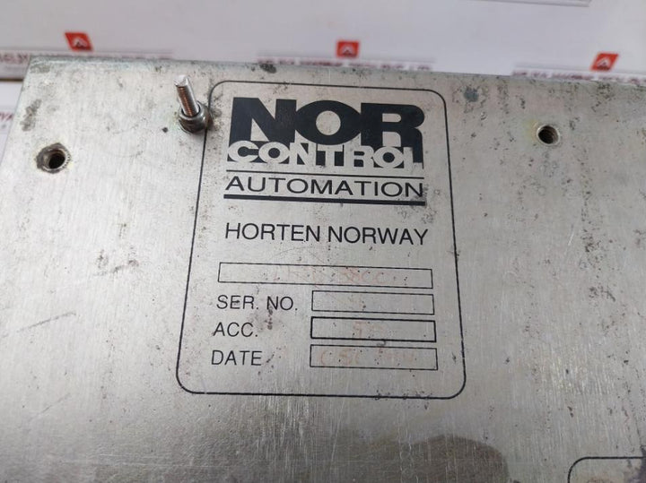 Nor Control Digital Governor Unit Part No: Dgu 8800E