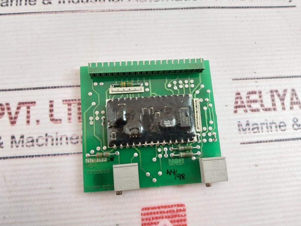 Nor Control He-220293E Analog Input Adaptor Board Nn-832.8