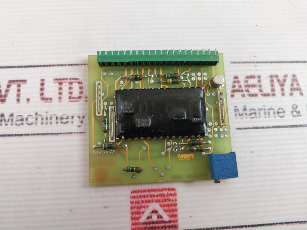 Nor Control He-220293E Analog Input Adaptor Card 94V