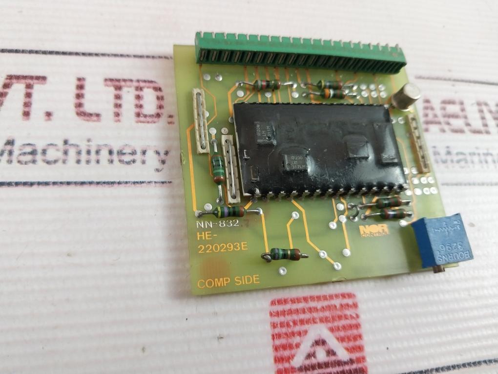 Nor Control He-220293E Analog Input Adaptor Card 94V