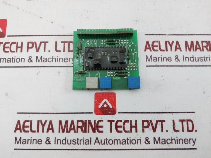 Nor Control He-220293E Analog Input Adaptor Card Nn-832