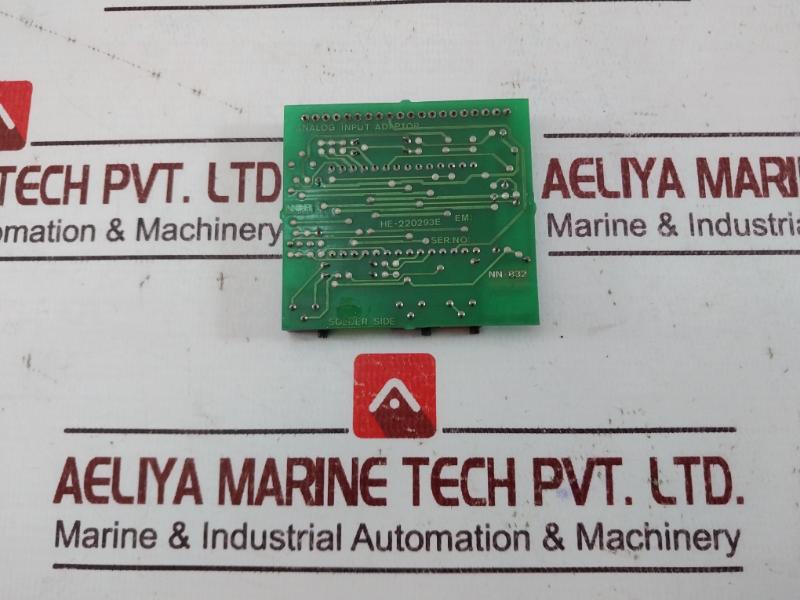 Nor Control He-220293E Analog Input Adaptor Card Nn-832