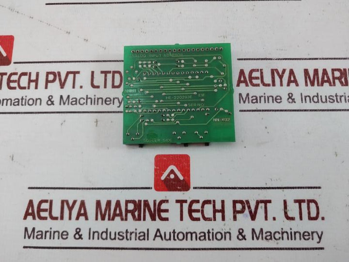 Nor Control He-220293E Analog Input Adaptor Card Nn-832