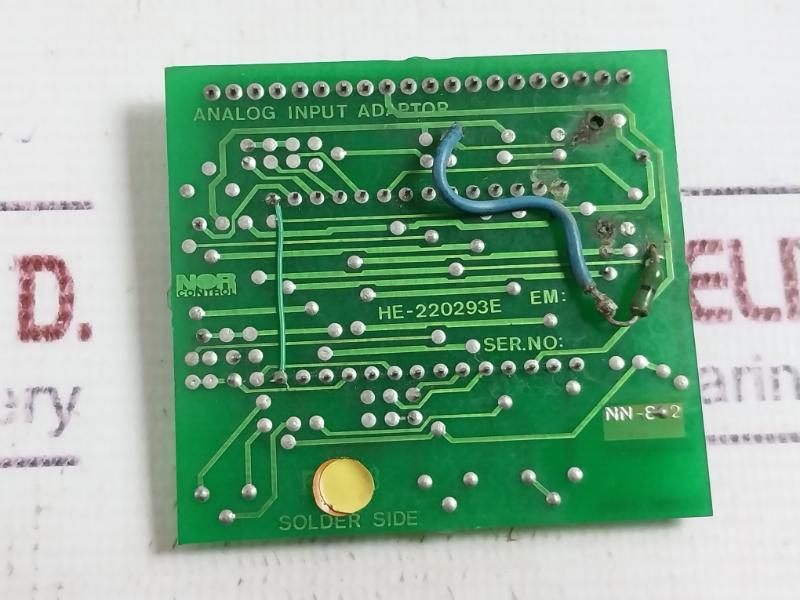 Nor Control He-220293E Analog Input Adaptor Nn-832