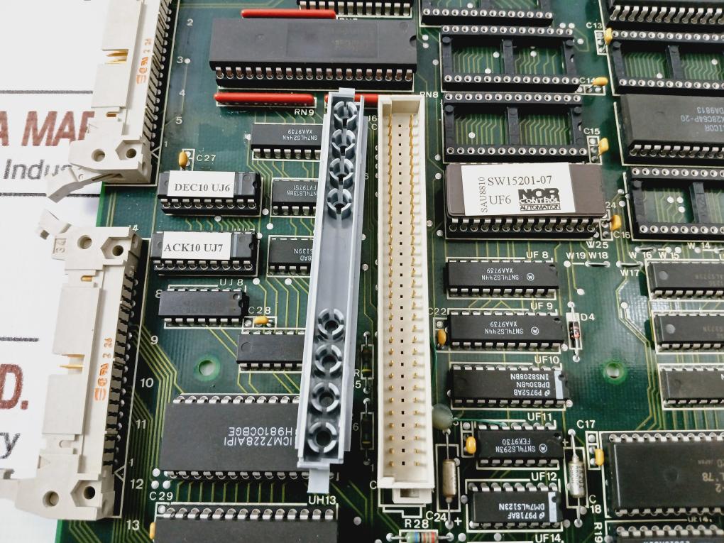 Nor Control HER 100261 I Input/output Processor Card SW15201-07