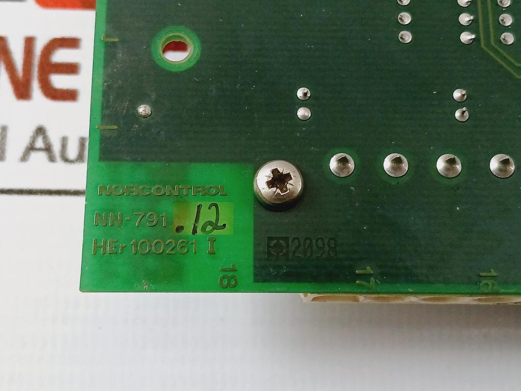 Nor Control HER 100261 I Input/output Processor Card SW15201-07