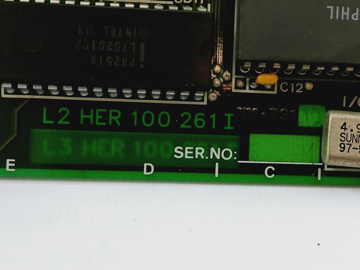 Nor Control HER 100261 I Input/output Processor Card SW15201-07