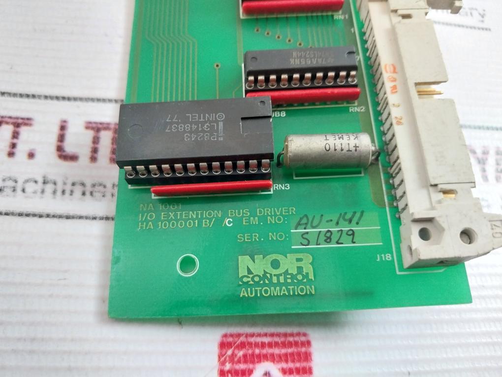Nor Control Na - 1001 I/O Extension Bus Driver