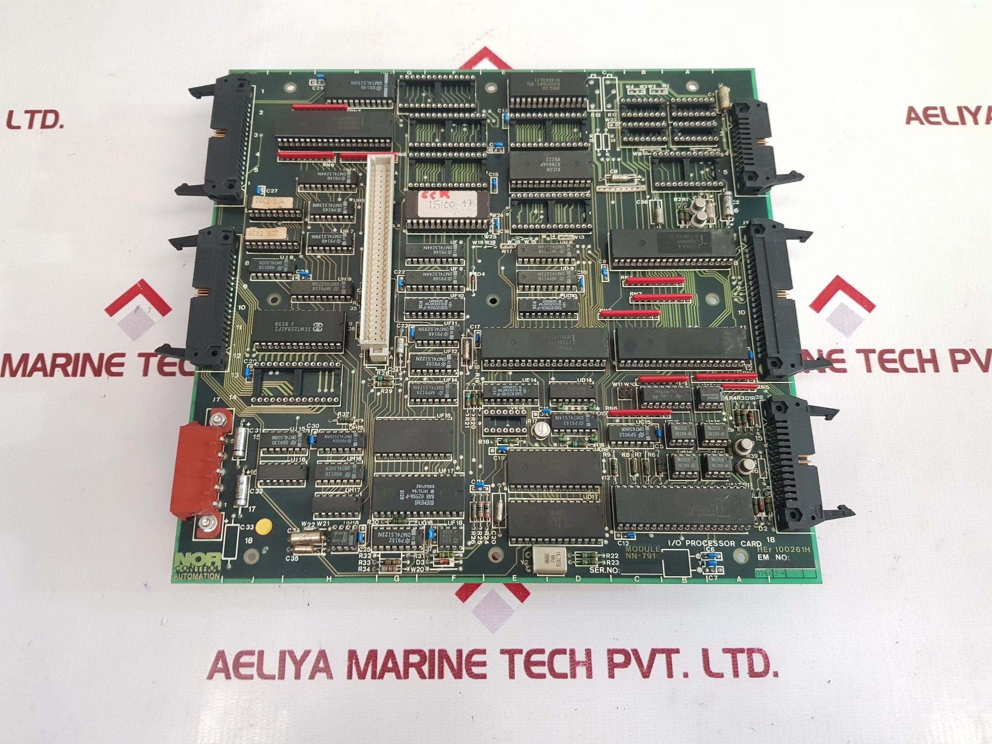 Nor Control Automation Nn-791 I/O Processor Card Her 100261H Used