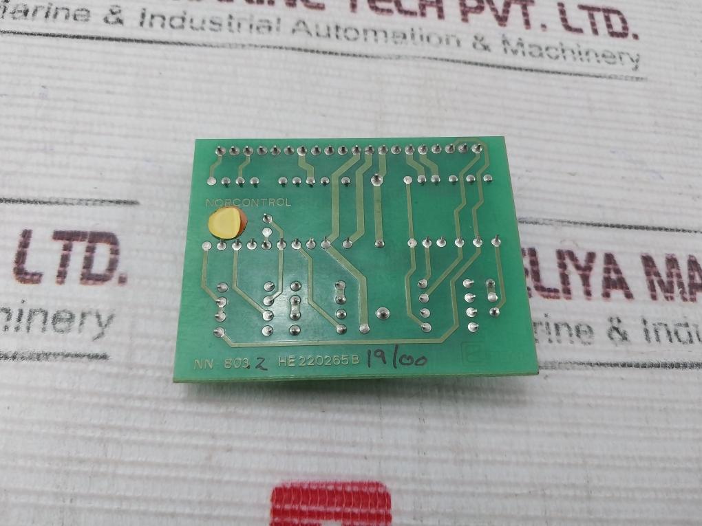 Nor Control Nn-803.2 Analog Output Card He 220265B