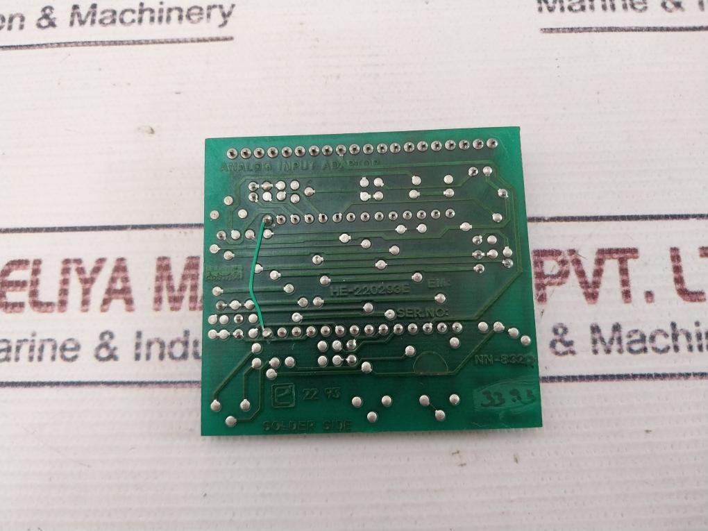 Nor Control Nn-832.2 Analog Input Adaptor Pcb He-220293E
