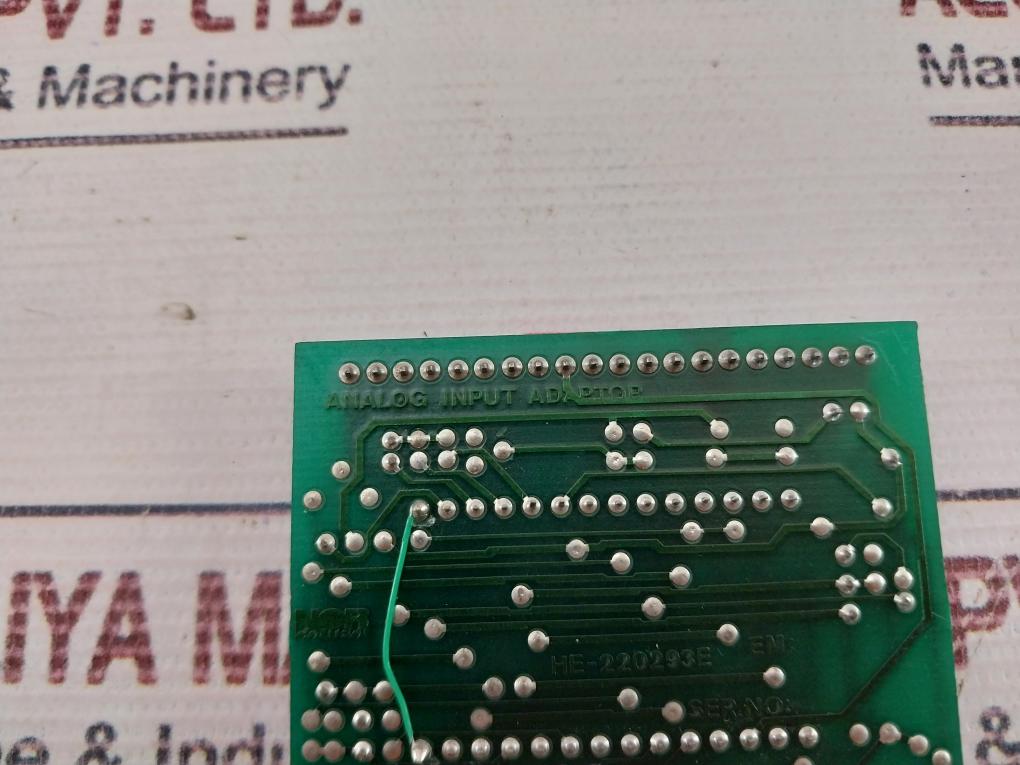 Nor Control Nn-832.2 Analog Input Adaptor Pcb He-220293E