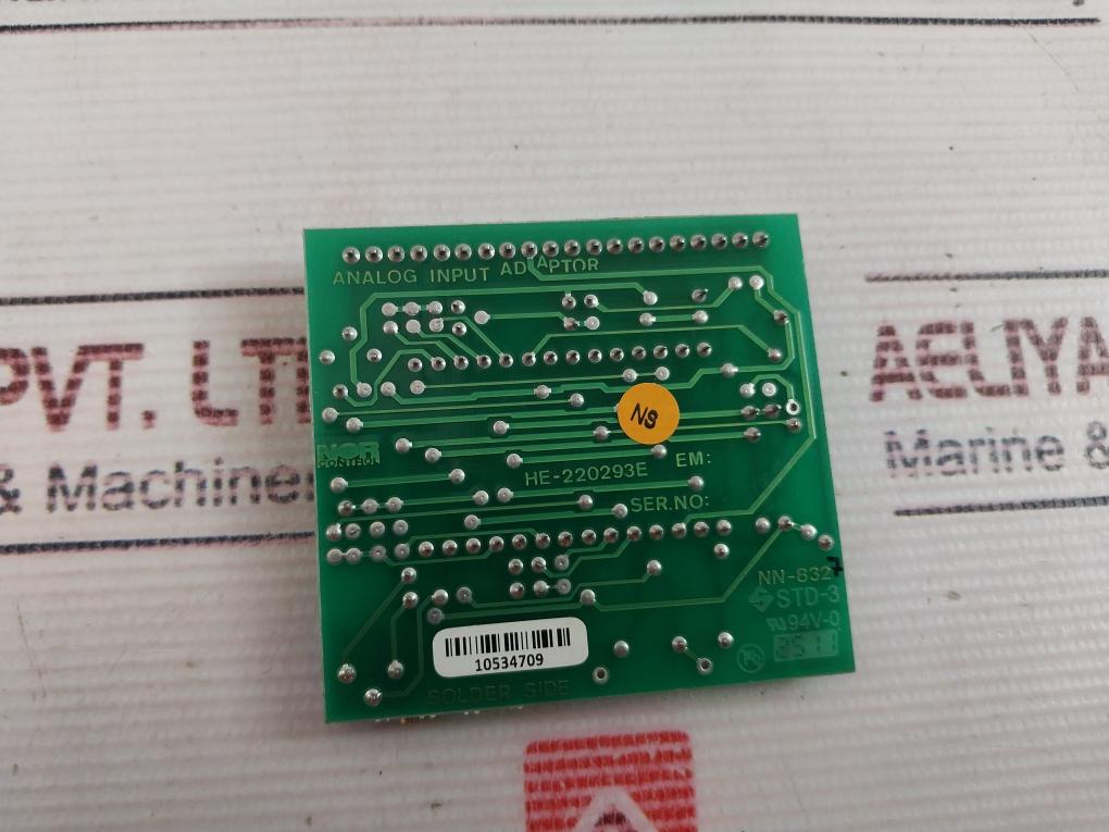 Nor Control Analog Input Adaptor Card Nn-832.7