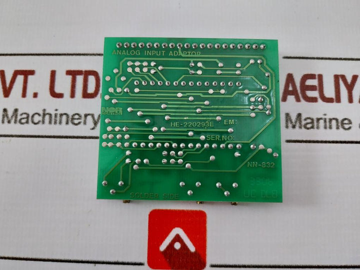 Nor Control Nn-832 Analog Input Adaptor He-220293E 3306