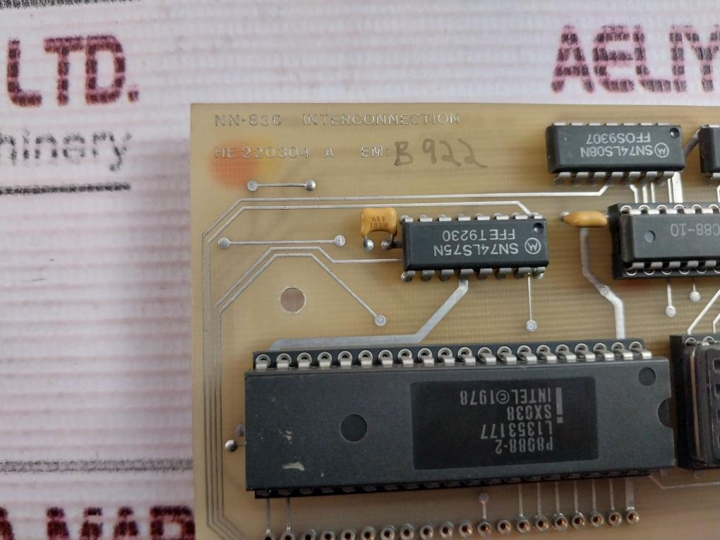 Nor Control Nn-836 Interconnection Card