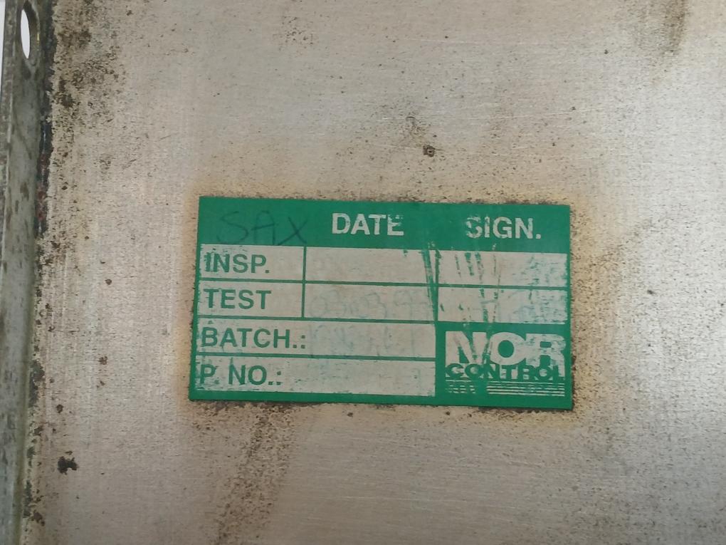 Nor Control Signal Acquisition Unit Nn-832, Na 1001, Na 1008.4 Part No. Sax 8810