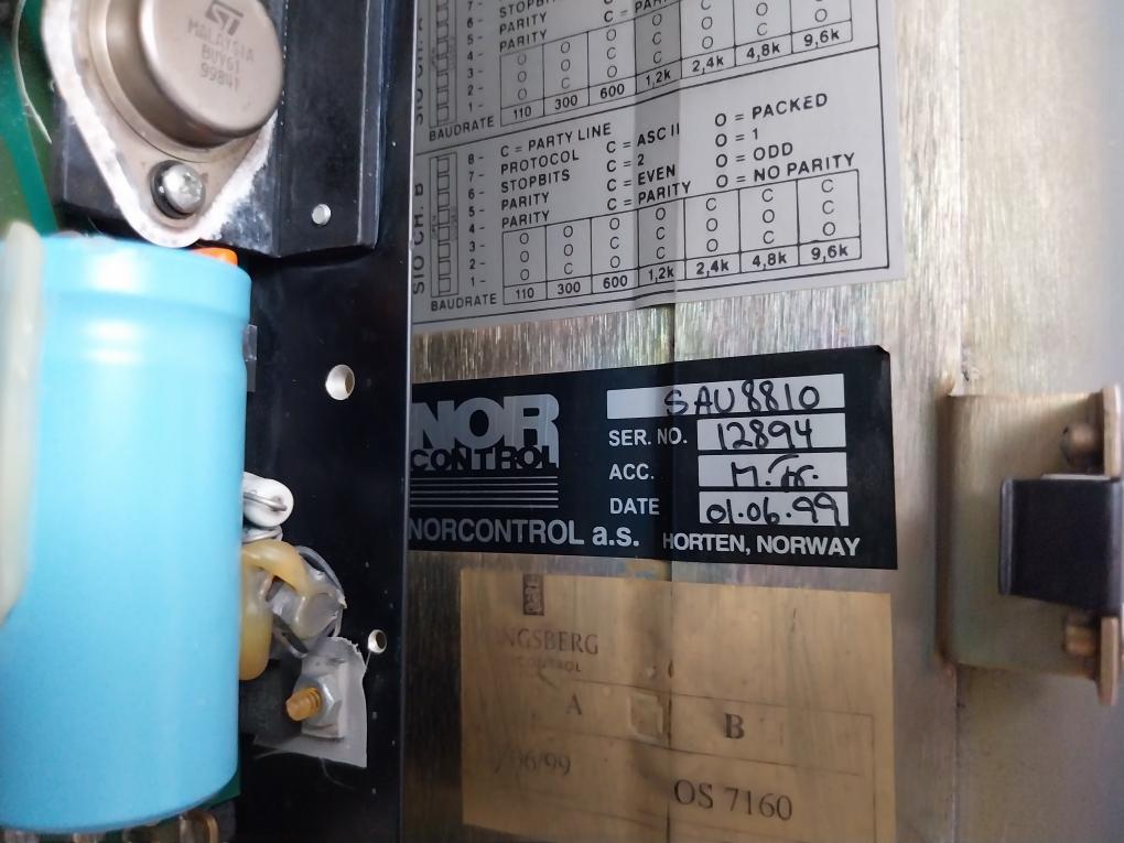 Nor Control Signal Acquisition Unit Vt25-373-99/X9, Au-364 Part No. Sau 8810