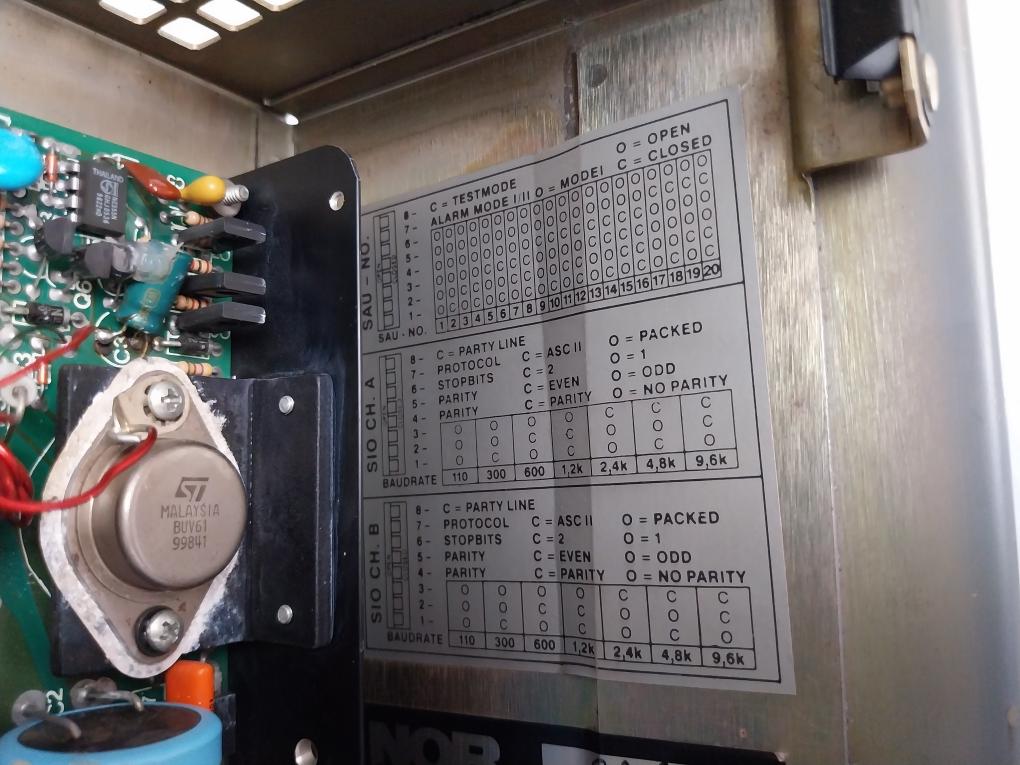 Nor Control Signal Acquisition Unit Vt25-373-99/X9, Au-364 Part No. Sau 8810