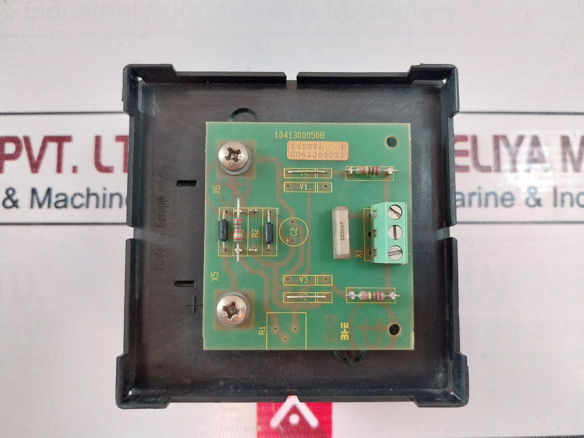 Nor Control 400635.50 Panel Meter 0-15 ???/Bar