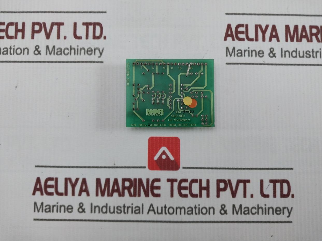 Nor Control Nn 806 Adapter Rpm Detector