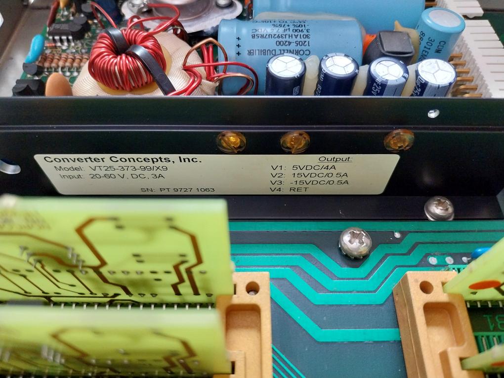 Nor Control Signal Acquisition Unit Vt25-373-99/X9 Part No: Sau 8810 Input 20-60Vdc 3A