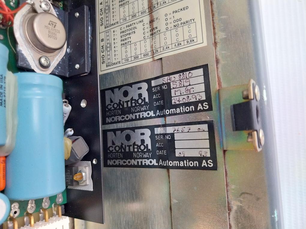 Nor Control Signal Acquisition Unit Vt25-373-99/X9 Part No: Sau 8810 Input 20-60Vdc 3A