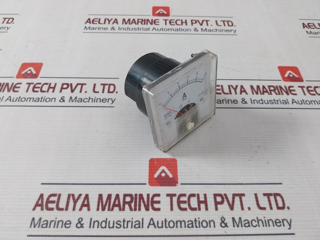 Nora Sa-60 Analog Ammeter Class 2.5