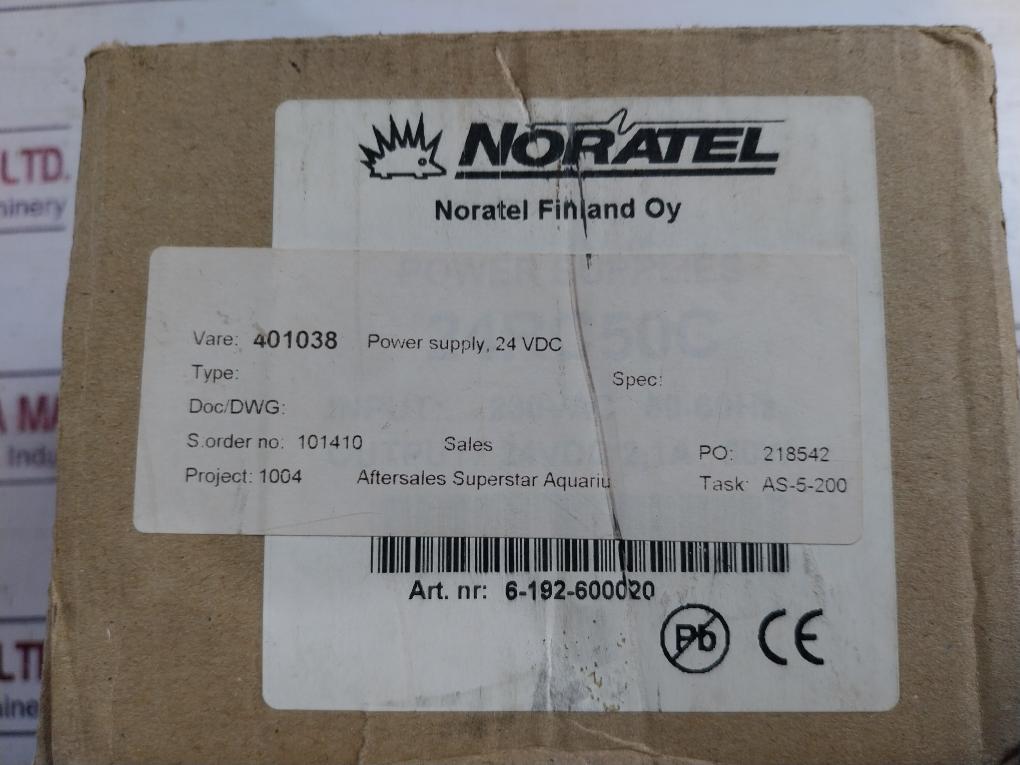 Noratel 24rc50c Dc-power Supply 230v~ 50hz