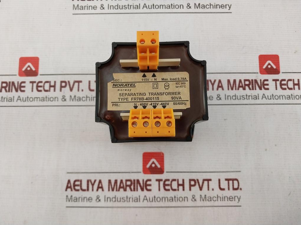 Noratel Fr78B-400115 Separating Transformer Iec 989 90Va 115V-n 0.78A
