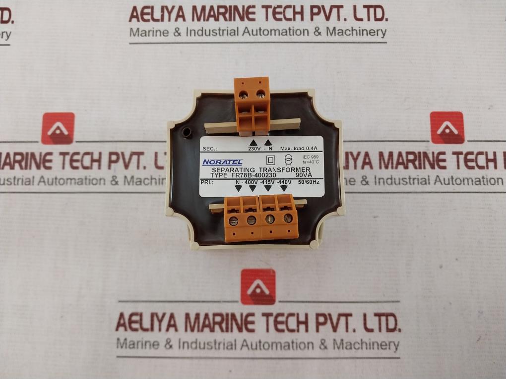 Noratel Fr78B-400230 Isolating Transformer 90Va Iec 989 50/60Hz 230V-n