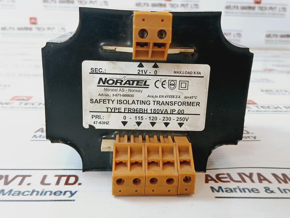 Noratel Fr96Bh Safety Isolating Transformer 47-63Hz