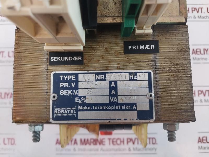 Noratel Su Voltage Transformer 440v/8.5v 450w 1a